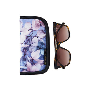 HB Sunglasses Case Hydrangea
