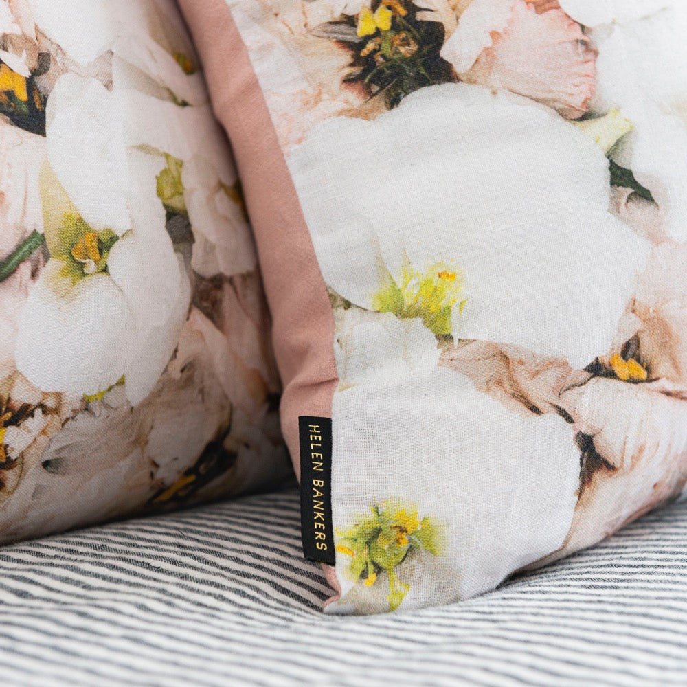 Linen Pillowcases Light Lisianthus