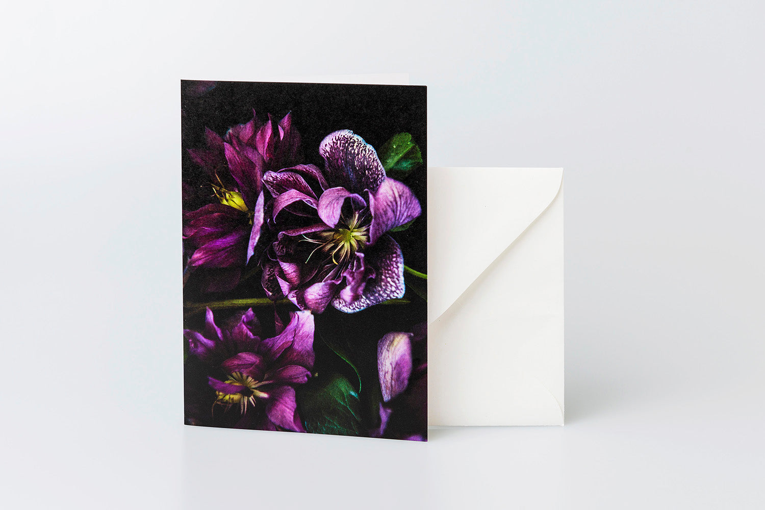 Hellebore Detail Greeting Card