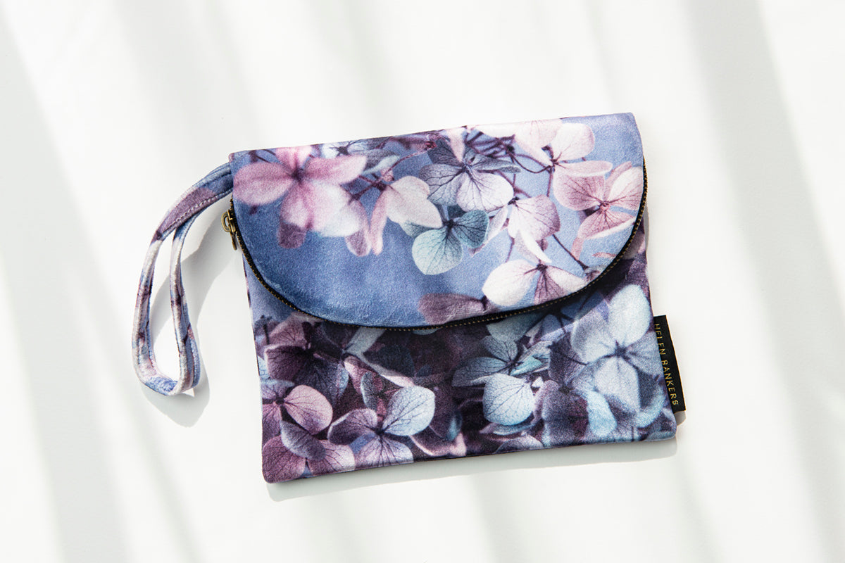 HB Out Out Clutch - Hydrangea